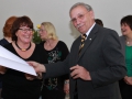 Ehrung Ruth Karr durch Alois Herrmann